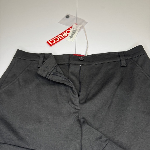 Fiorucci Black High-Rise Tailored Shorts Size IT 44 / US 30 | Made in Italy - Picture 8 of 15